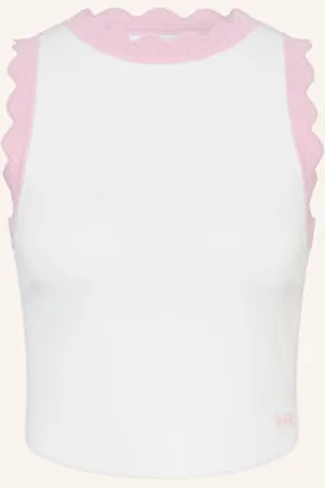 Oh April Top Z Dzianiny Pary beige