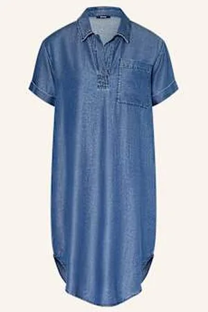 Opus Sukienka Wasya W Stylu Jeansowym blau