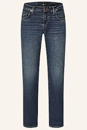 7 for all Mankind Jeansy Straight Calie blau