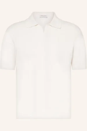 Tiger of Sweden Koszulka Polo Z Dzianiny Maelon weiss