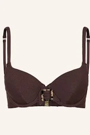 Cyell Góra Od Bikini Z Fiszbinami Wavy Brown braun