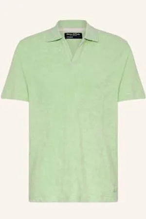 Marc O’ Polo Koszulka Polo Regular Fit Z Frotte gruen