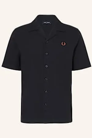 Fred Perry Koszula Z Klapami Comfort Fit blau