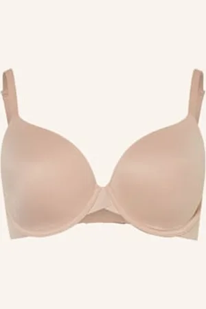 Calvin Klein Biustonosz Z Fiszbinami Perfectly Fit beige