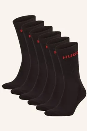 HUGO BOSS Skarpety, 6 Par schwarz