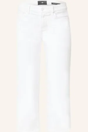 7 for all Mankind Jeansy Straight weiss