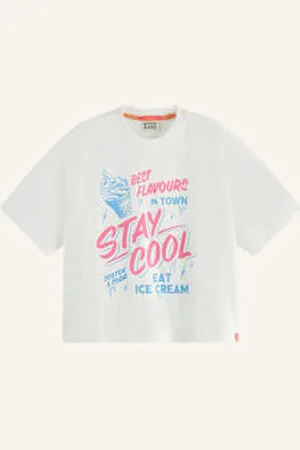 Scotch&Soda T-Shirt weiss