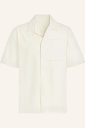 adidas Koszula Z Klapami Essentials Loose Fit beige