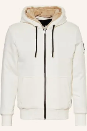 Moose Knuckles Bluza Rozpinana Bunny weiss