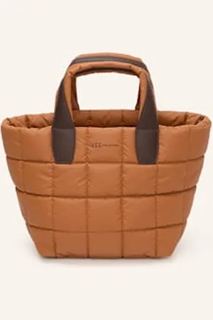 VeeCollective Torba Shopper Porter Tote Small Z Saszetką braun