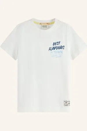 Scotch&Soda T-Shirt weiss