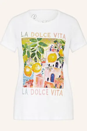 Princess goes Hollywood T-Shirt Z Obszyciem Ozdobnymi Kamykami weiss