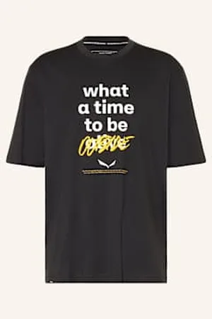 Salewa T-Shirty Eagle Outside schwarz