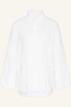 INWEAR Koszula Rimoneiw Z Dodatkiem Lnu weiss