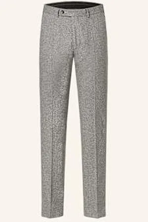 Digel Spodnie Garniturowe Sergio Modern Fit grau
