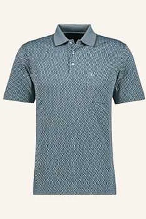 Ragman Koszulka Polo Z Dżerseju Żakardowego blau