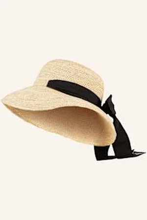 Claudie Pierlot Kapelusz Słomkowy beige