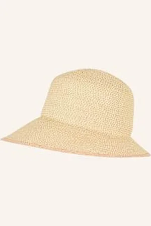 Seeberger Kapelusz Słomkowy beige