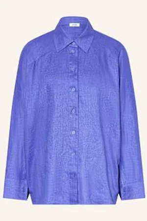 COS Koszula Z Lnu blau