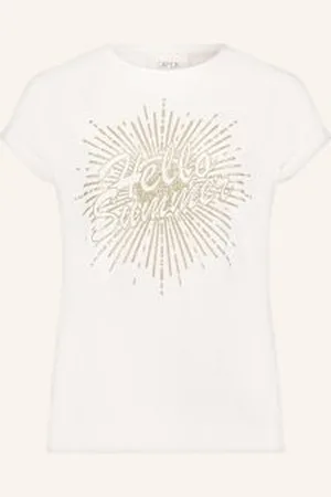 Cartoon T-Shirt weiss