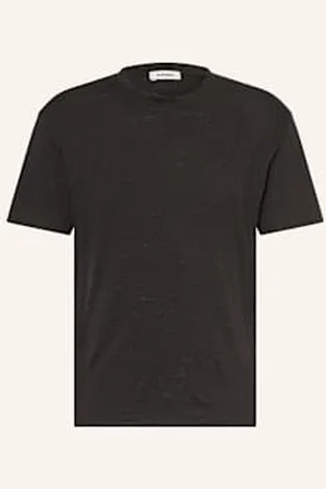 Sandro T-Shirt Z Lnu schwarz
