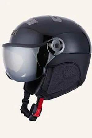 Kask Narciarski Chrome Visor schwarz
