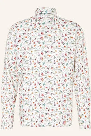 Eton Koszula Lniana Contemporary Fit weiss