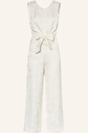Claudie Pierlot Kombinezon Żakardowy weiss