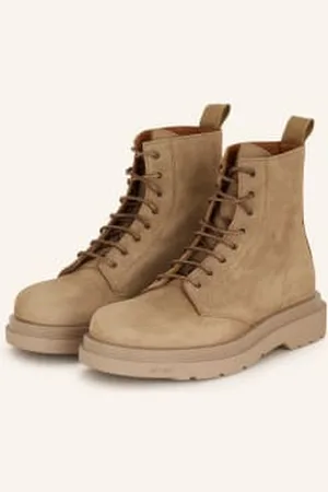 Buttero Botki Sznurowane Storia beige