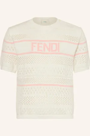Fendi Dzianinowa Koszulka weiss