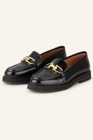Flattered Loafersy schwarz