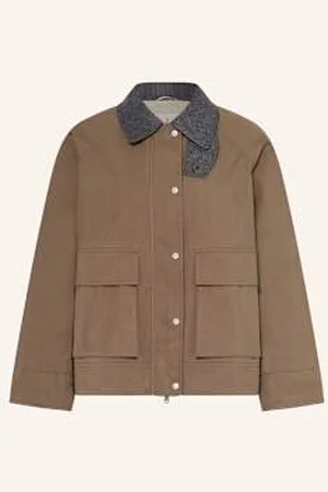 Brunello Cucinelli Kurtka braun