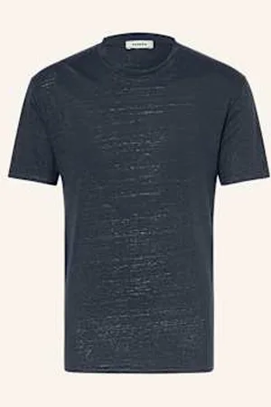 Sandro T-Shirt Z Lnu blau
