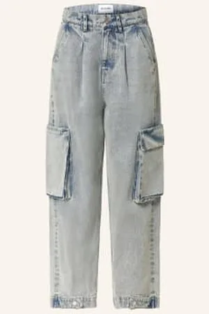 Black Palms Jeansy Bojówki Jeany 2401 blau