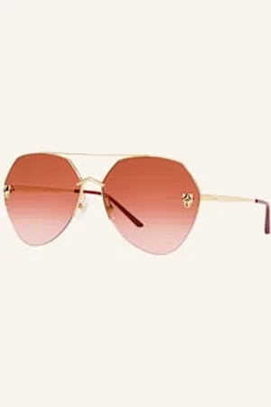 Cartier Okulary Przeciwsłoneczne ct0355s gold