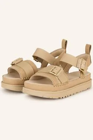 UGG Sandały Na Platformie Goldenstar Villa beige