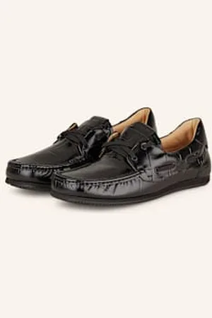 Jacquemus Mokasyny Żeglarskie Les Batto schwarz