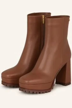 Gianvito Rossi Botki Harlem braun