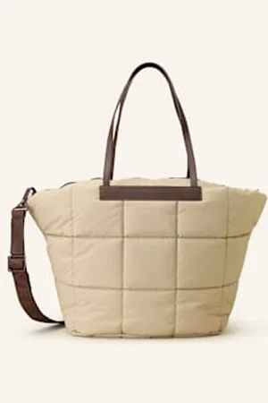 VeeCollective Torba Shopper Porter Basque Z Saszetką beige