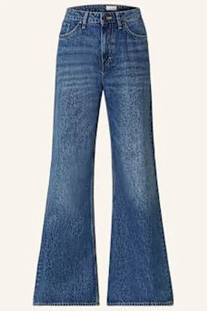 Tiger of Sweden Jeansy Wide Leg Kinne blau