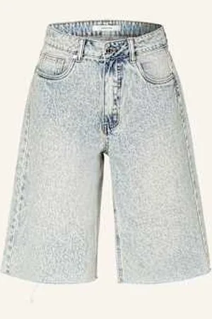 Gestuz Bermudy Jeansowe Gzasher blau