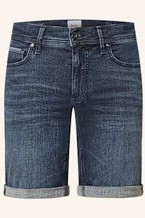 Brax Szorty Jeansowe Chris B Slim Fit blau