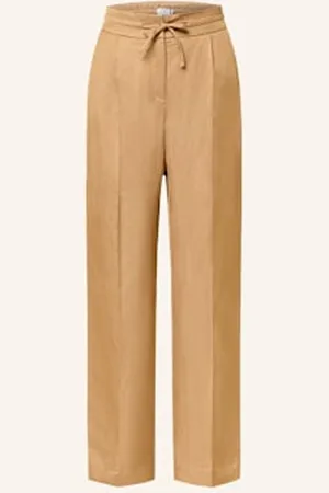 Riani Spodnie Marlena Z Dodatkiem Lnu beige