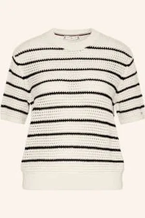 Tommy Hilfiger Dzianinowa Koszulka beige