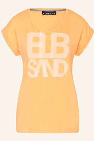 ELBSAND T-Shirt Eldis orange