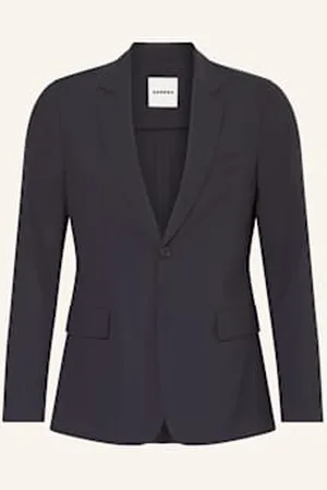 Sandro Marynarka Extra Slim Fit Z Wełną blau