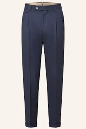 Windsor Spodnie Serpo Shaped Fit blau