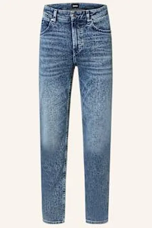 HUGO BOSS Jeansy Delaware Slim Fit blau