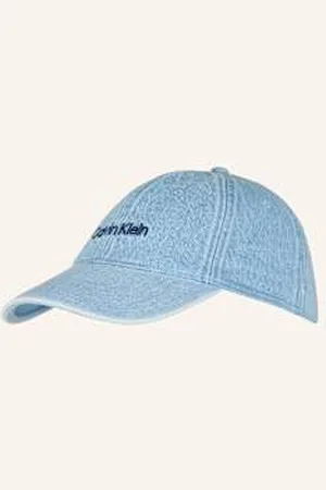 Calvin Klein Jeansowa Czapka Z Daszkiem blau
