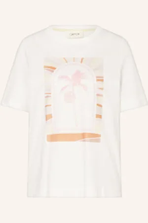 Cartoon T-Shirt weiss